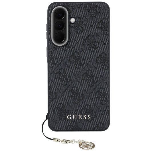Fodral för Samsung Galaxy A57 5G, Guess, 4G Classic Logo Charm, Svart