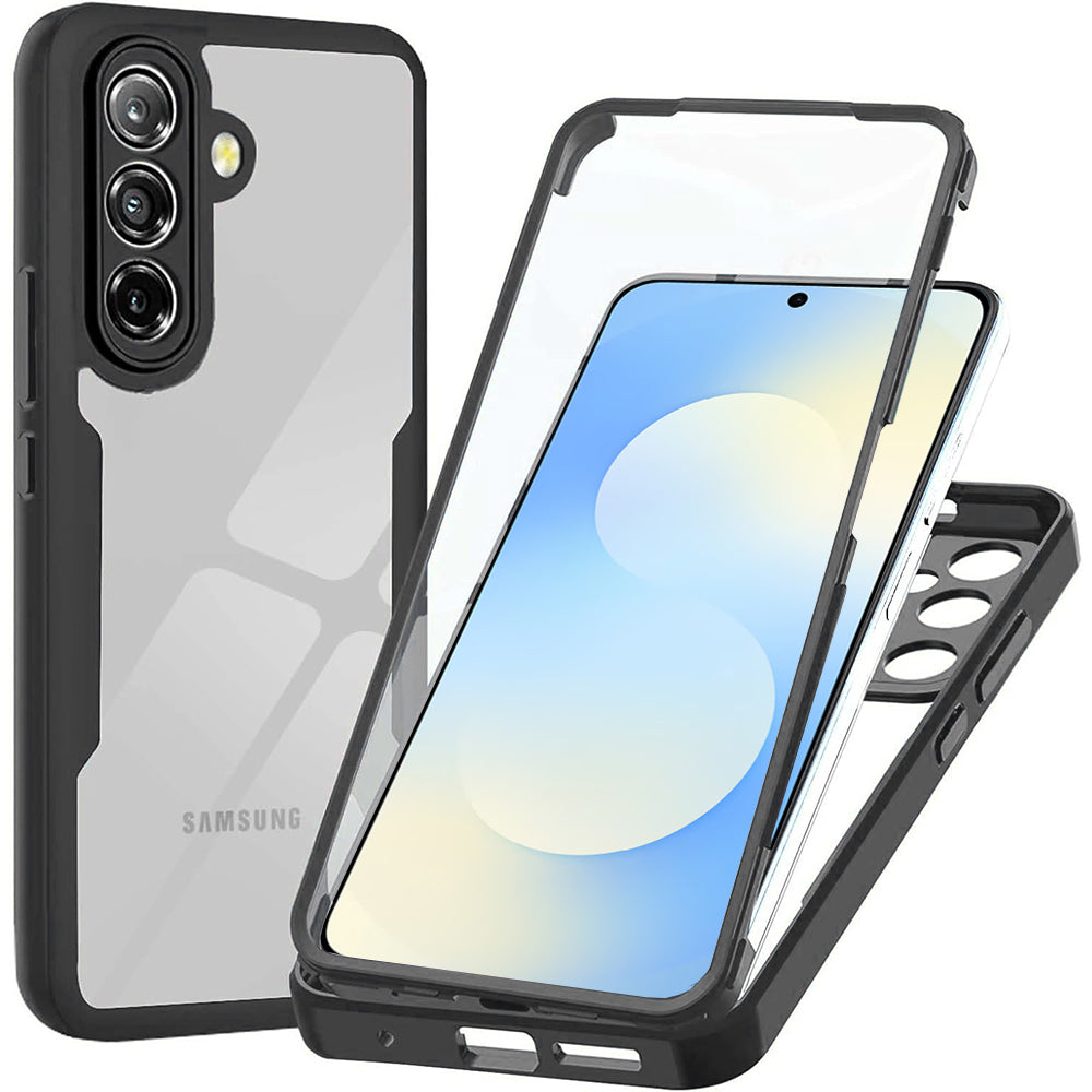 Fodral för Samsung Galaxy A57 5G, Techsuit, ColorVerse 360, Svart