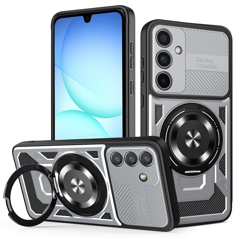 Skyddsfodral för Samsung Galaxy A57 5G, Techsuit, RuggedCam, Grå