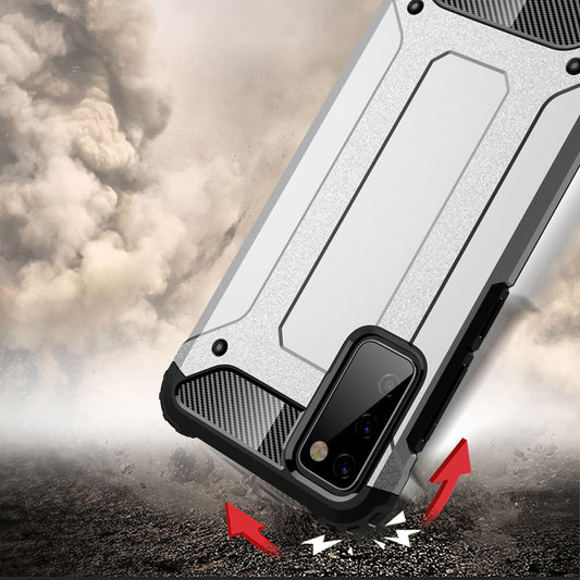 Fodral för Samsung Galaxy S20 FE 2022 G781 / S20 FE 5G G781 / S20 FE G780, Techsuit, Hybrid Armor, Svart