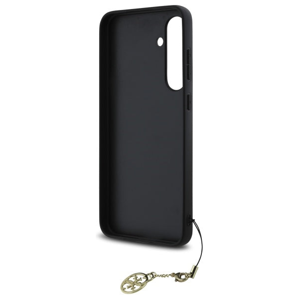 Fodral för Samsung Galaxy S24 FE S721, Guess, 4G Charm, Grå