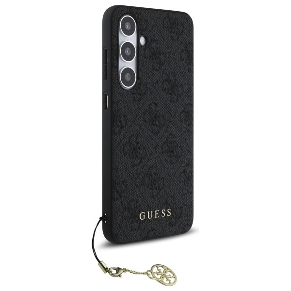 Fodral för Samsung Galaxy S24 FE S721, Guess, 4G Charm, Grå