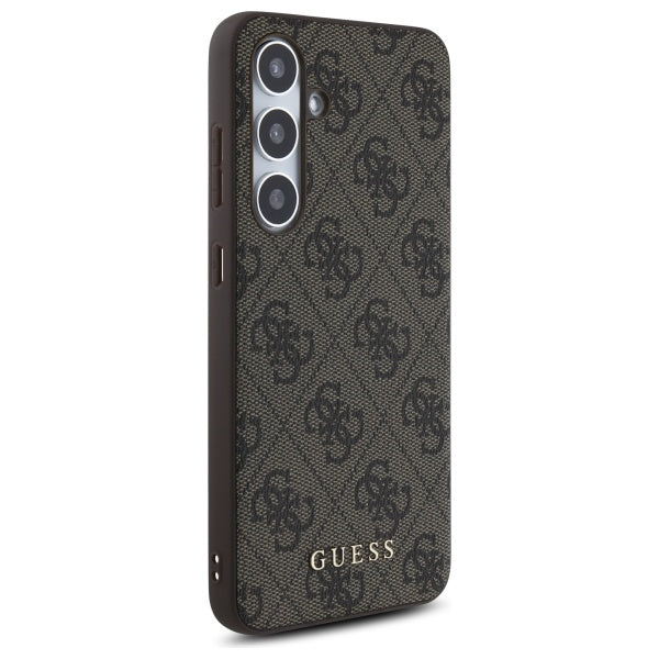 Fodral för Samsung Galaxy S24 FE S721, Guess, 4G Classic, Brun