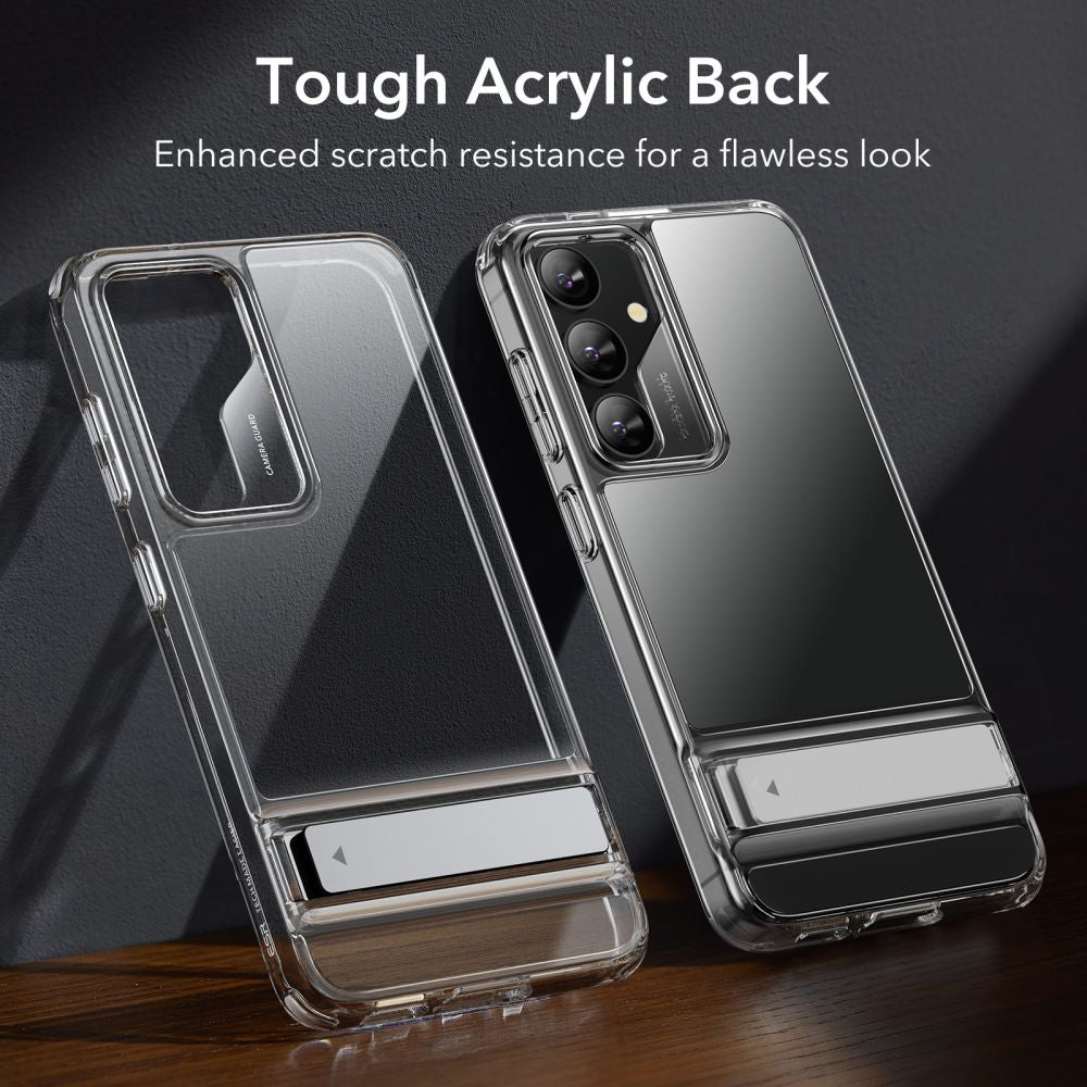 Skyddsfodral för Samsung Galaxy S24+ S926, ESR, Air Shield Boost Kickstand, Transparent