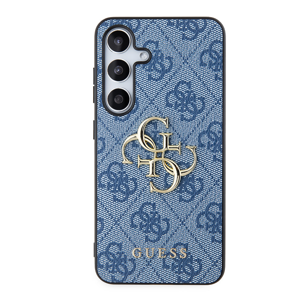 Case for Samsung Galaxy S24+ S926, Guess, 4G Big Logo, Blue