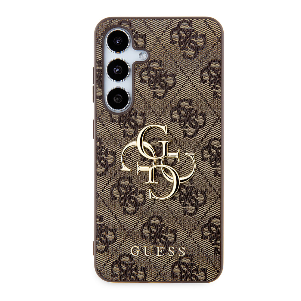 Fodral för Samsung Galaxy S24+ S926, Guess, 4G Big Logo, Brun