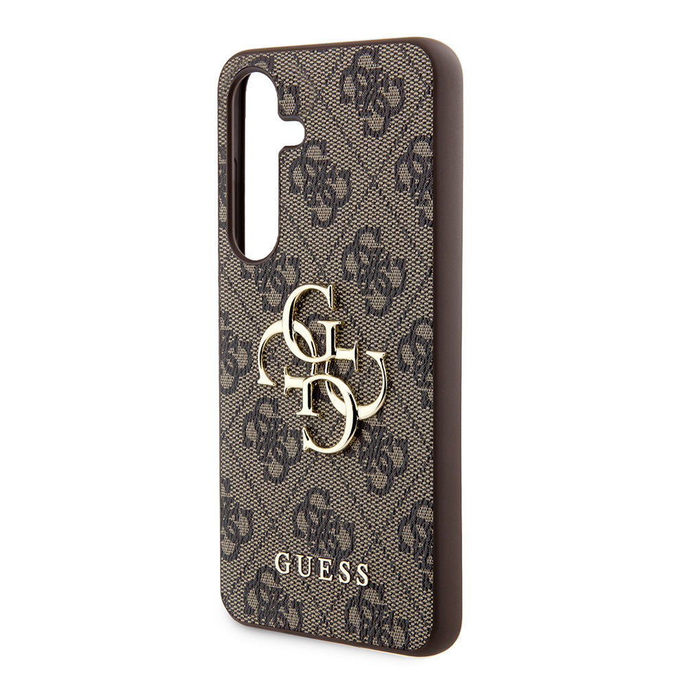 Fodral för Samsung Galaxy S24+ S926, Guess, 4G Big Logo, Brun