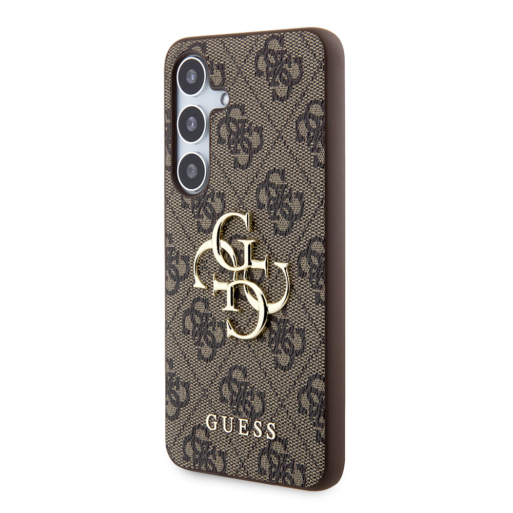 Fodral för Samsung Galaxy S24+ S926, Guess, 4G Big Logo, Brun