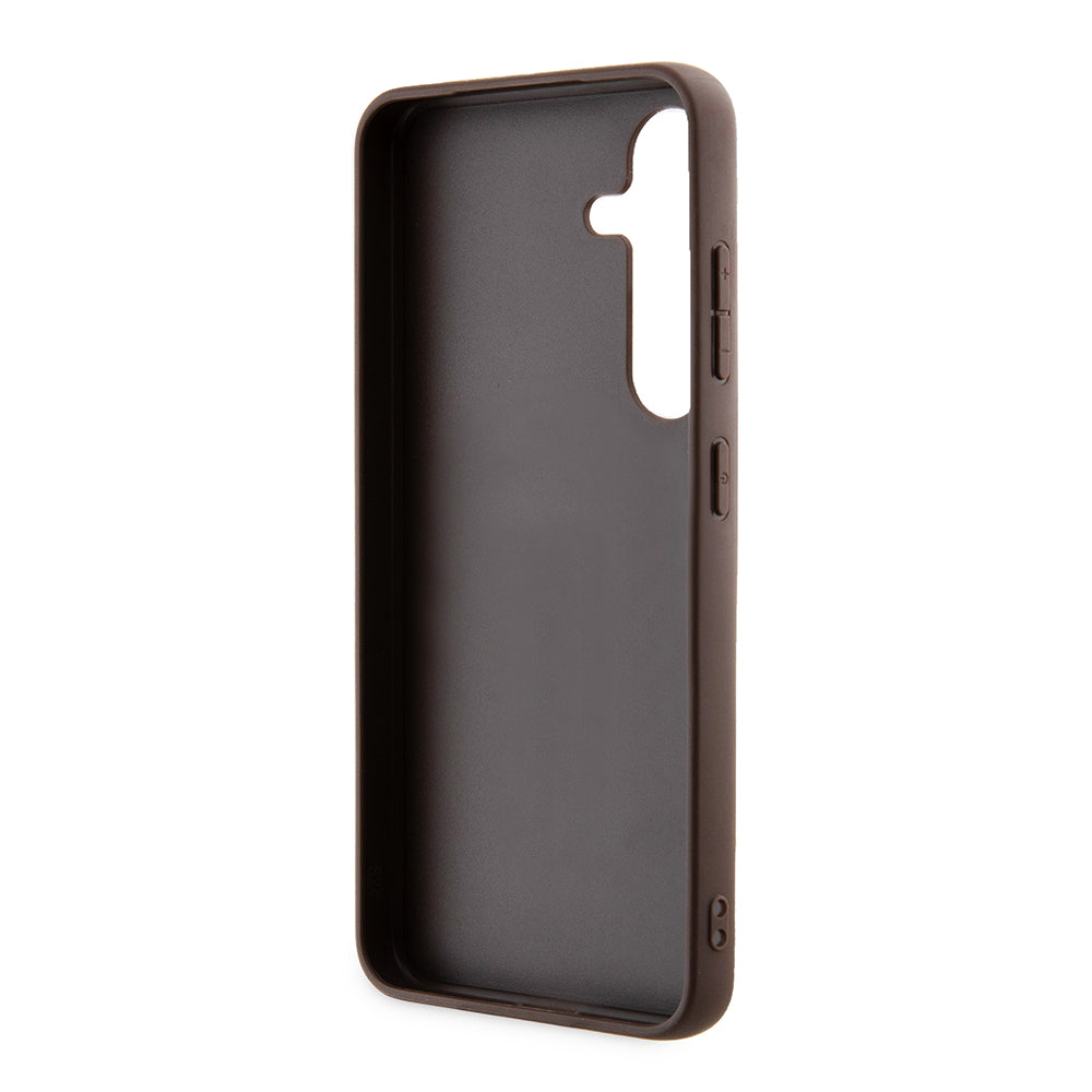 Fodral för Samsung Galaxy S24+ S926, Guess, 4G Big Logo, Brun