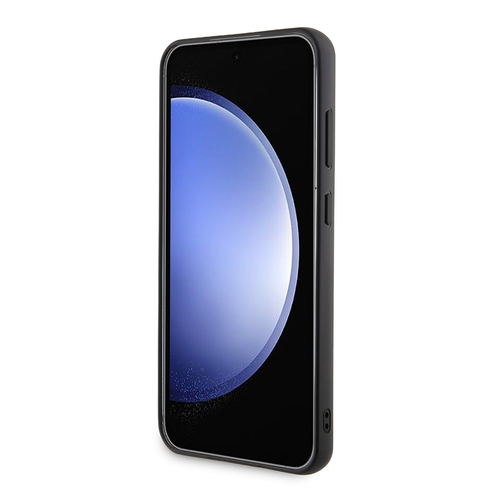 Skyddsfodral för Samsung Galaxy S24+ S926, Karl Lagerfeld, 3D Rubber Ikonik Karl, Svart