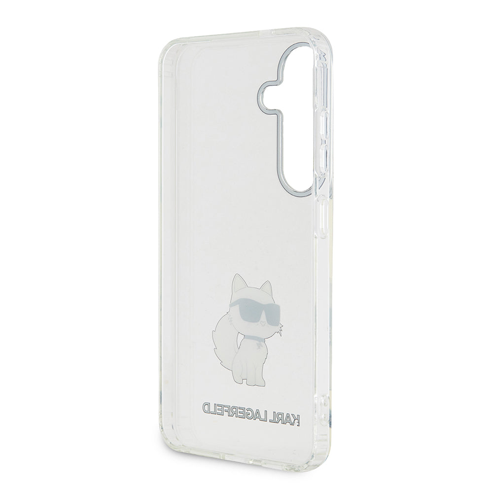 Skyddsfodral för Samsung Galaxy S24+ S926, Karl Lagerfeld, IML Luxury Choupette, Transparent