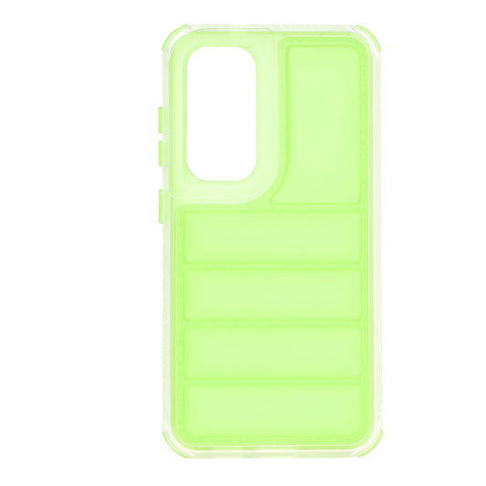 Fodral för Samsung Galaxy S24+ S926, Techsuit, Wave Shield, Grön