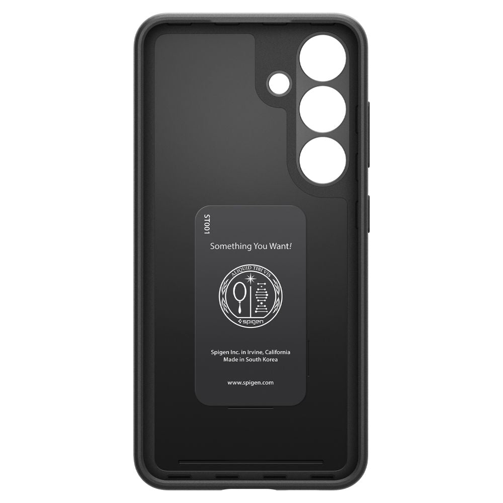 Fodral för Samsung Galaxy S24 S921, Spigen, Thin Fit, Svart ACS07341