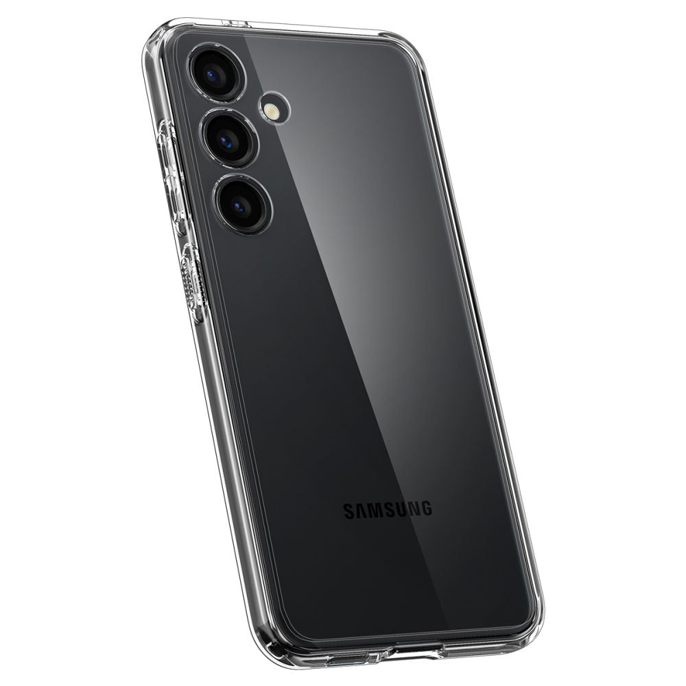 Skyddsfodral för Samsung Galaxy S24 S921, Spigen, Ultra Hybrid, Transparent ACS07349