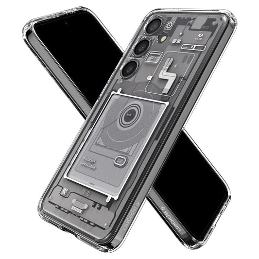 Skyddsfodral för Samsung Galaxy S24 S921, Spigen, Ultra Hybrid Zero One, Vit