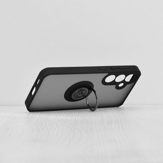 Fodral för Samsung Galaxy S24 S921, Techsuit, Glinth, Svart