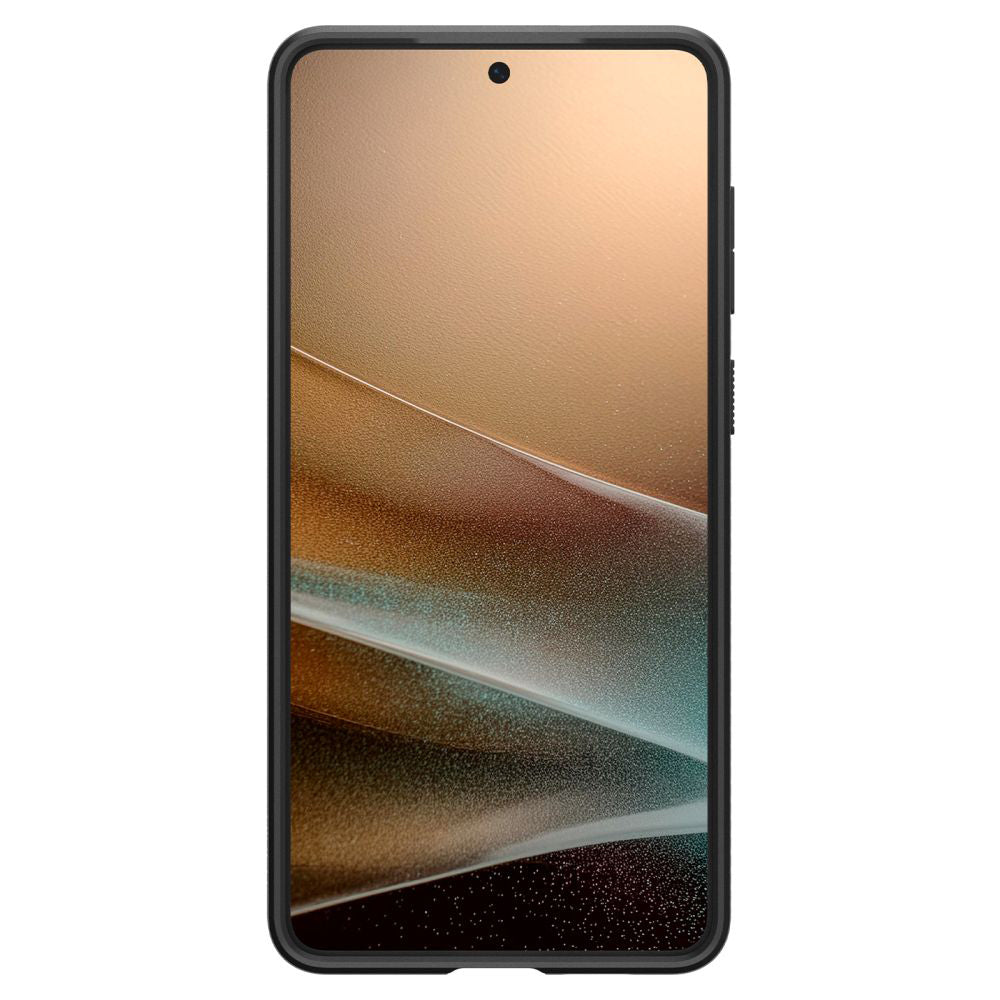 Fodral för Samsung Galaxy S25 Edge S937, Spigen, Liquid Air, Mattsvart ACS09420