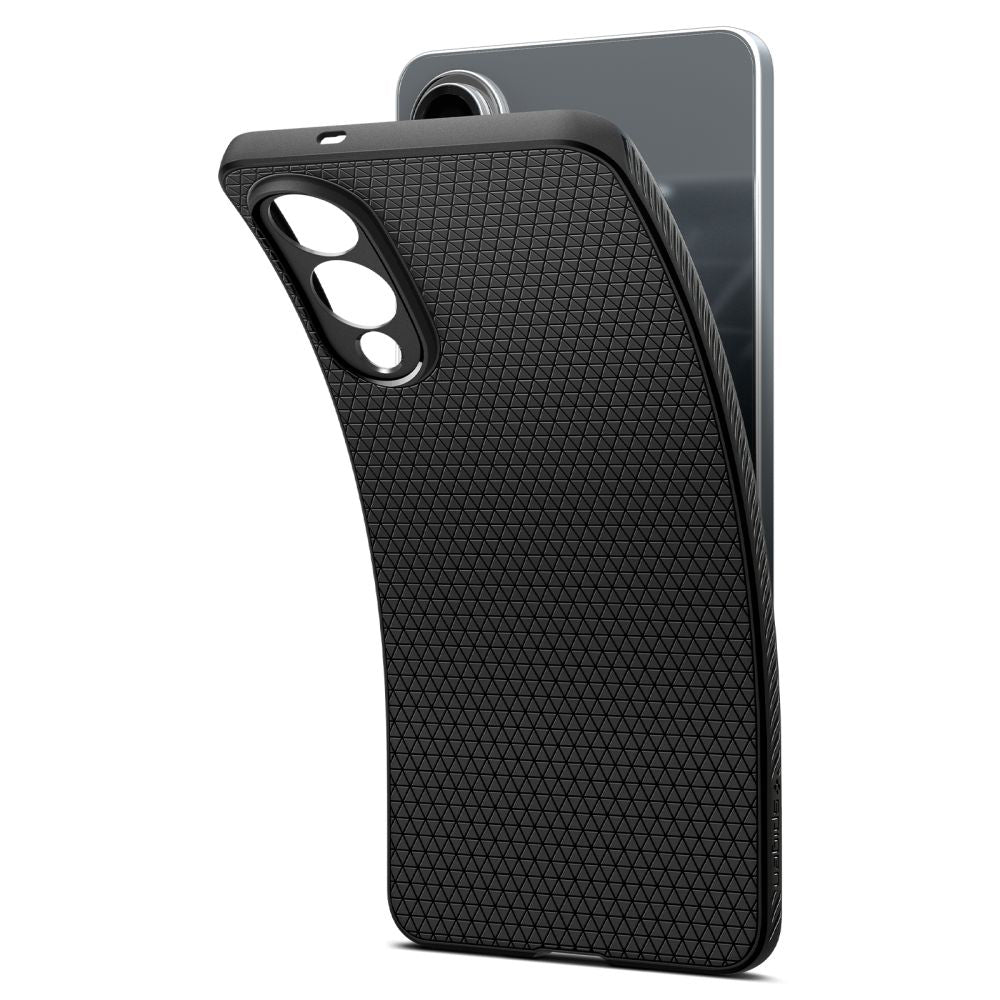 Fodral för Samsung Galaxy S25 Edge S937, Spigen, Liquid Air, Mattsvart ACS09420