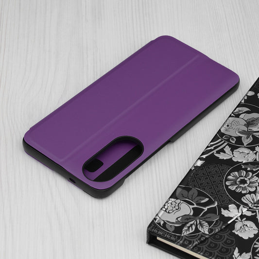 Fodral för Samsung Galaxy S25 Edge S937, Techsuit, eFold, Lila