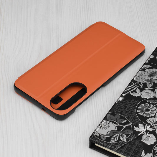 Fodral för Samsung Galaxy S25 Edge S937, Techsuit, eFold, Orange