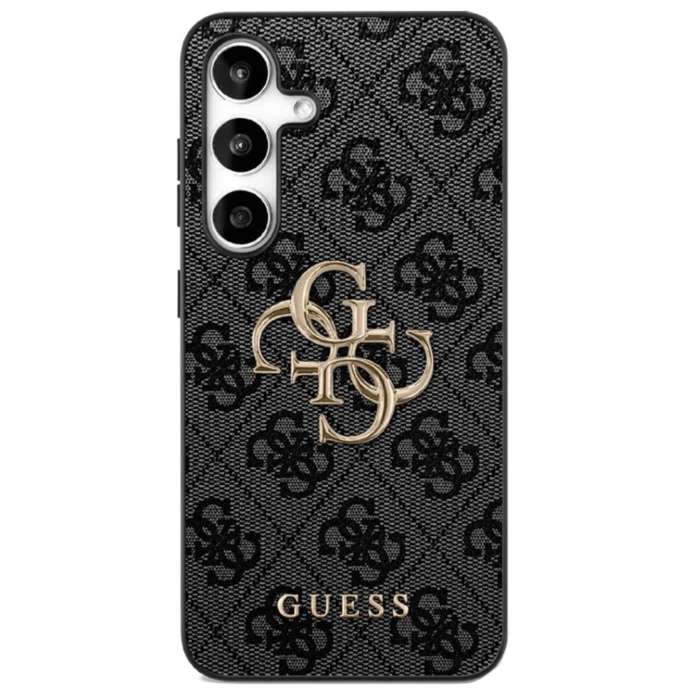 Fodral för Samsung Galaxy S25 FE, Guess, 4G Metal Logo, Svart