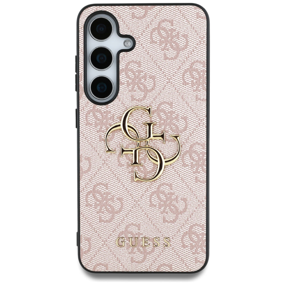 Fodral för Samsung Galaxy S25 S931, Guess, 4G Big Logo, Rosa