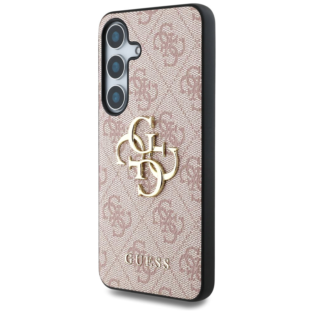 Fodral för Samsung Galaxy S25 S931, Guess, 4G Big Logo, Rosa
