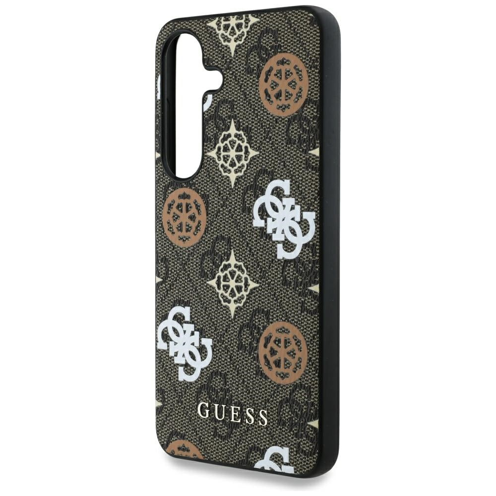 Fodral för Samsung Galaxy S25 S931, Guess, 4G Peony, Brun