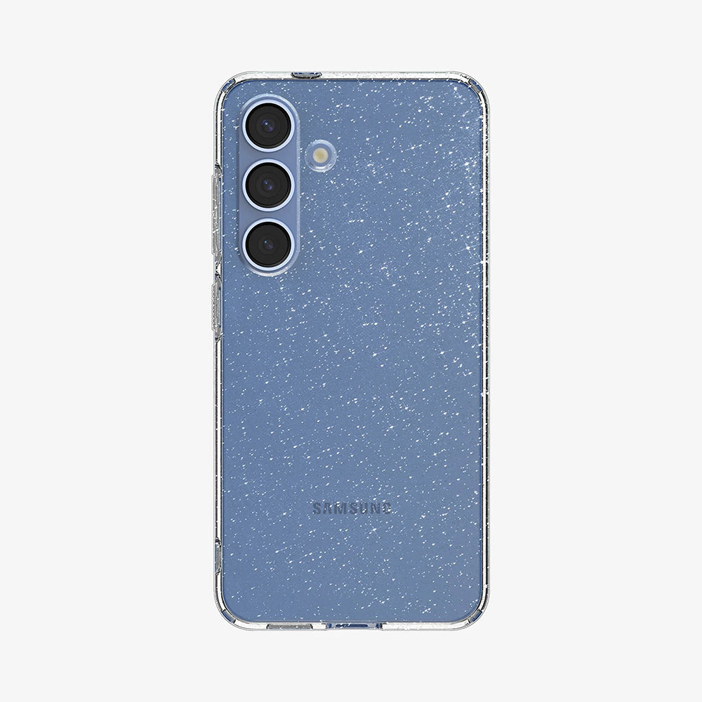 Skyddsfodral för Samsung Galaxy S25 S931, Spigen, Liquid Crystal Glitter, Transparent ACS08997