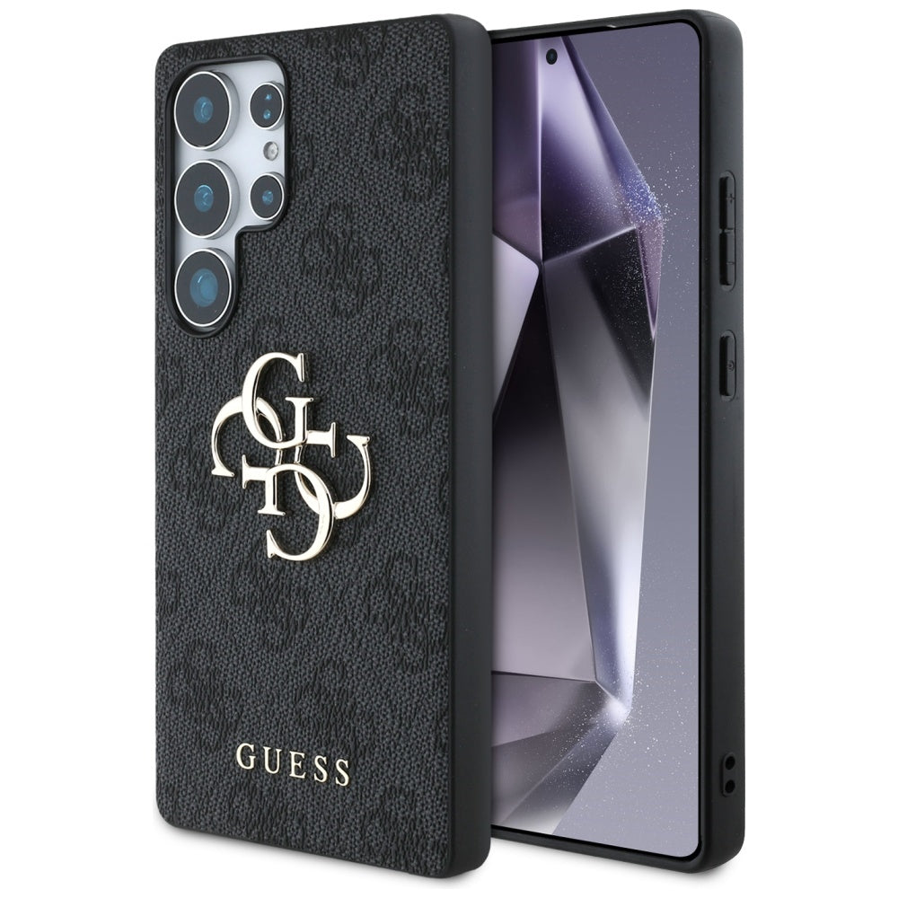 Fodral för Samsung Galaxy S25 Ultra S938, Guess, 4G Big Logo, Svart