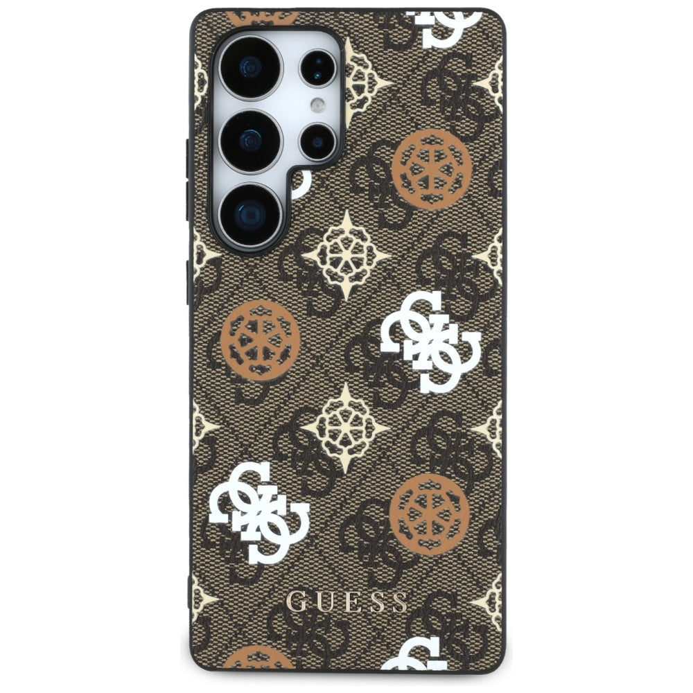 Fodral för Samsung Galaxy S25 Ultra S938, Guess, 4G Peony, Brun