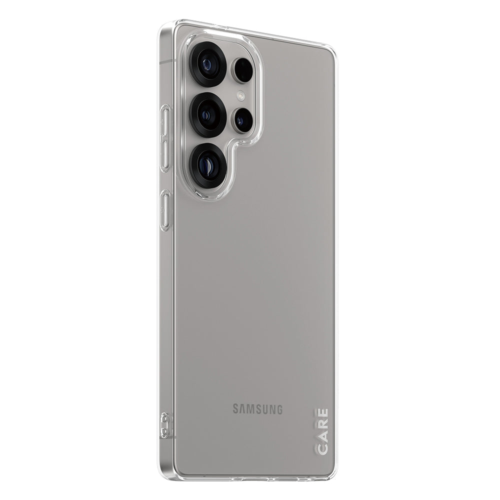 Skyddsfodral för Samsung Galaxy S25 Ultra S938, PanzerGlass, Fashionable Care, Transparent