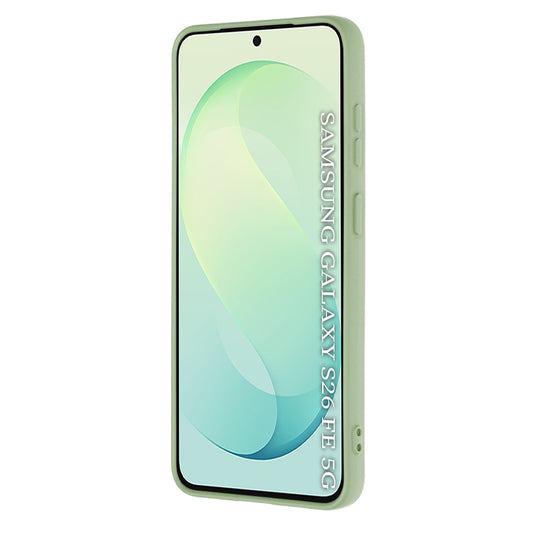 Fodral för Samsung Galaxy S26 FE S741 / S25 FE, Techsuit, SoftFlex, ljusgrönt