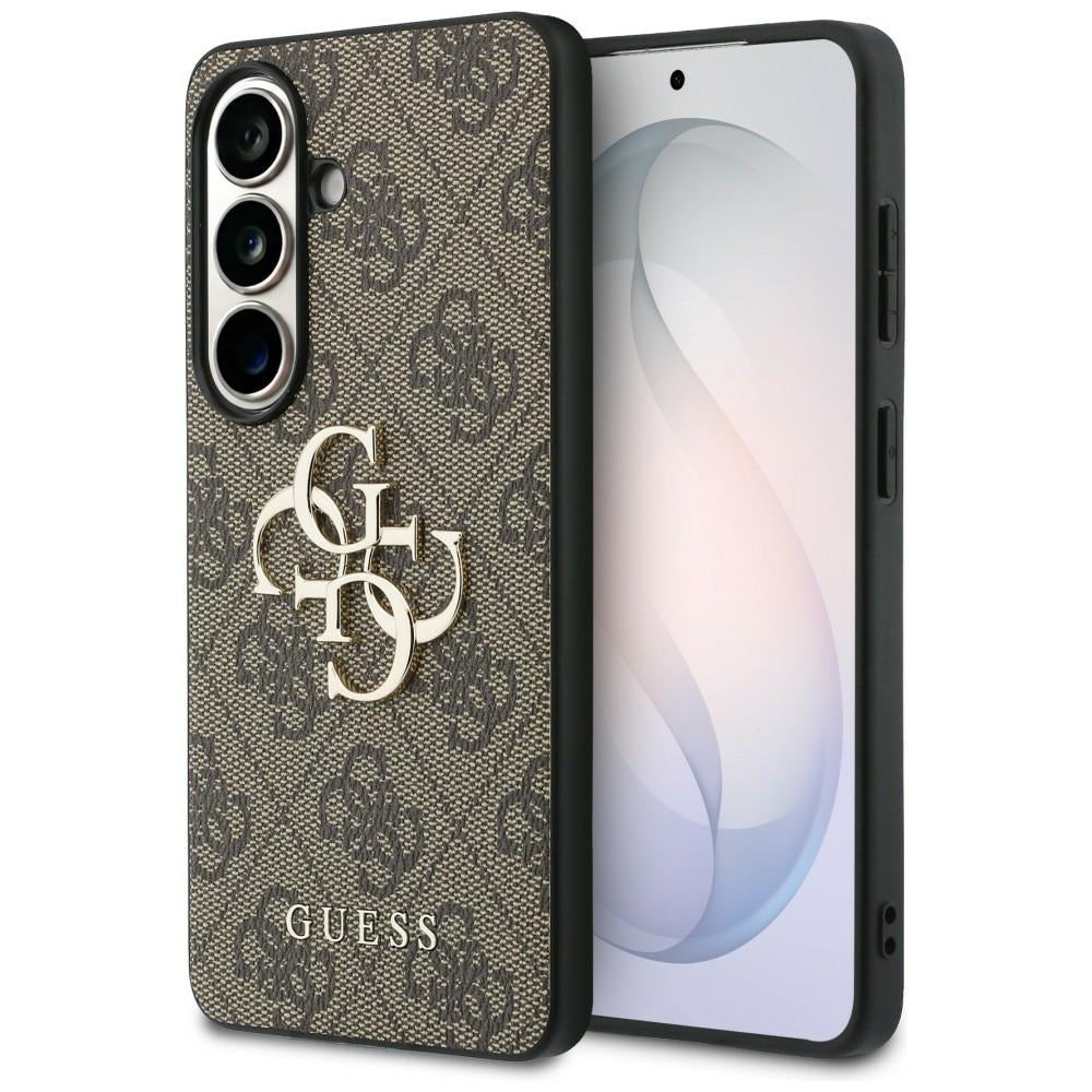 Fodral för Samsung Galaxy S26 S942, Guess, 4G Big Logo, Brun