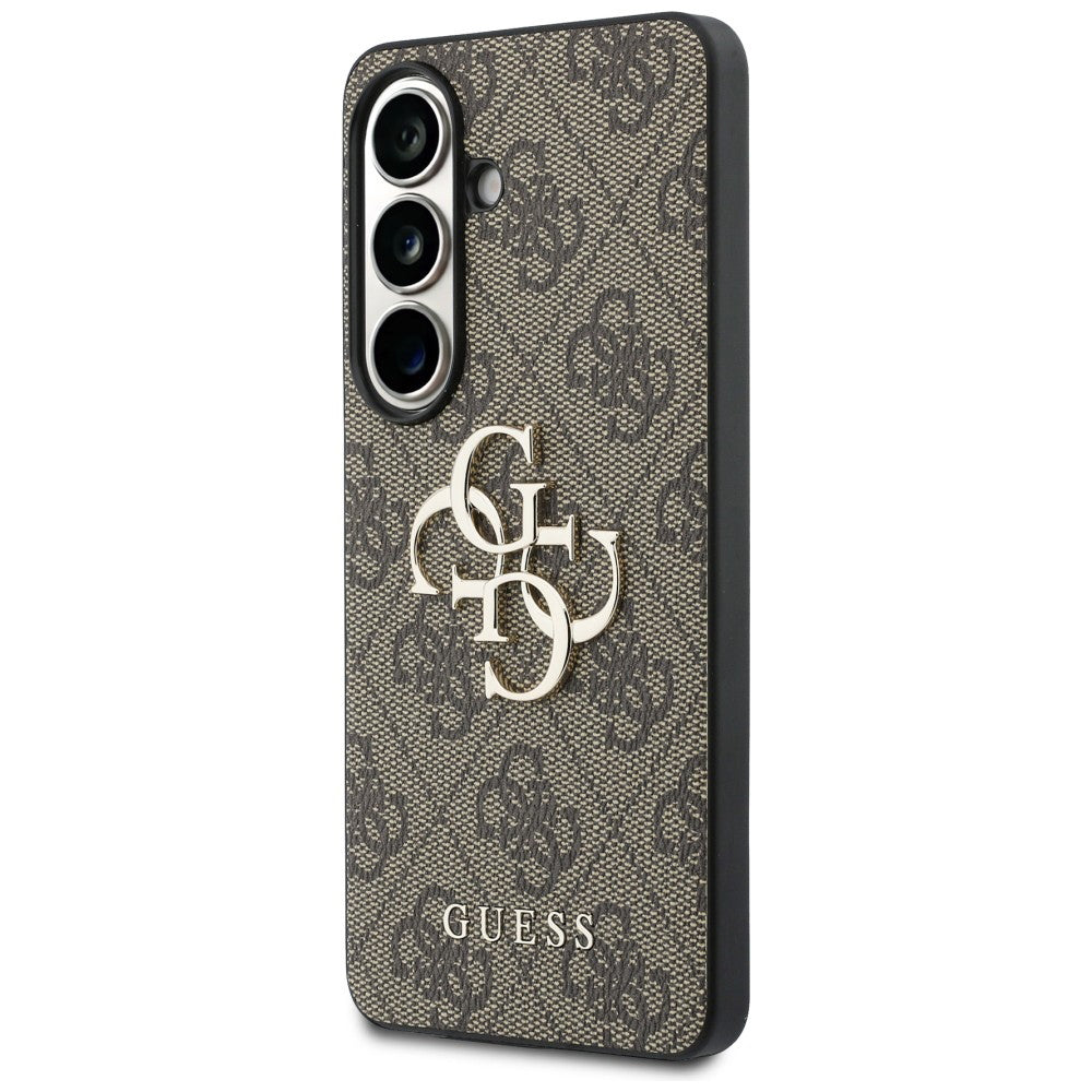 Fodral för Samsung Galaxy S26 S942, Guess, 4G Big Logo, Brun