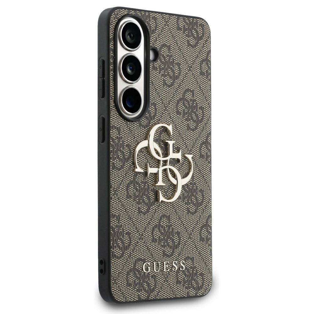 Fodral för Samsung Galaxy S26 S942, Guess, 4G Big Logo, Brun
