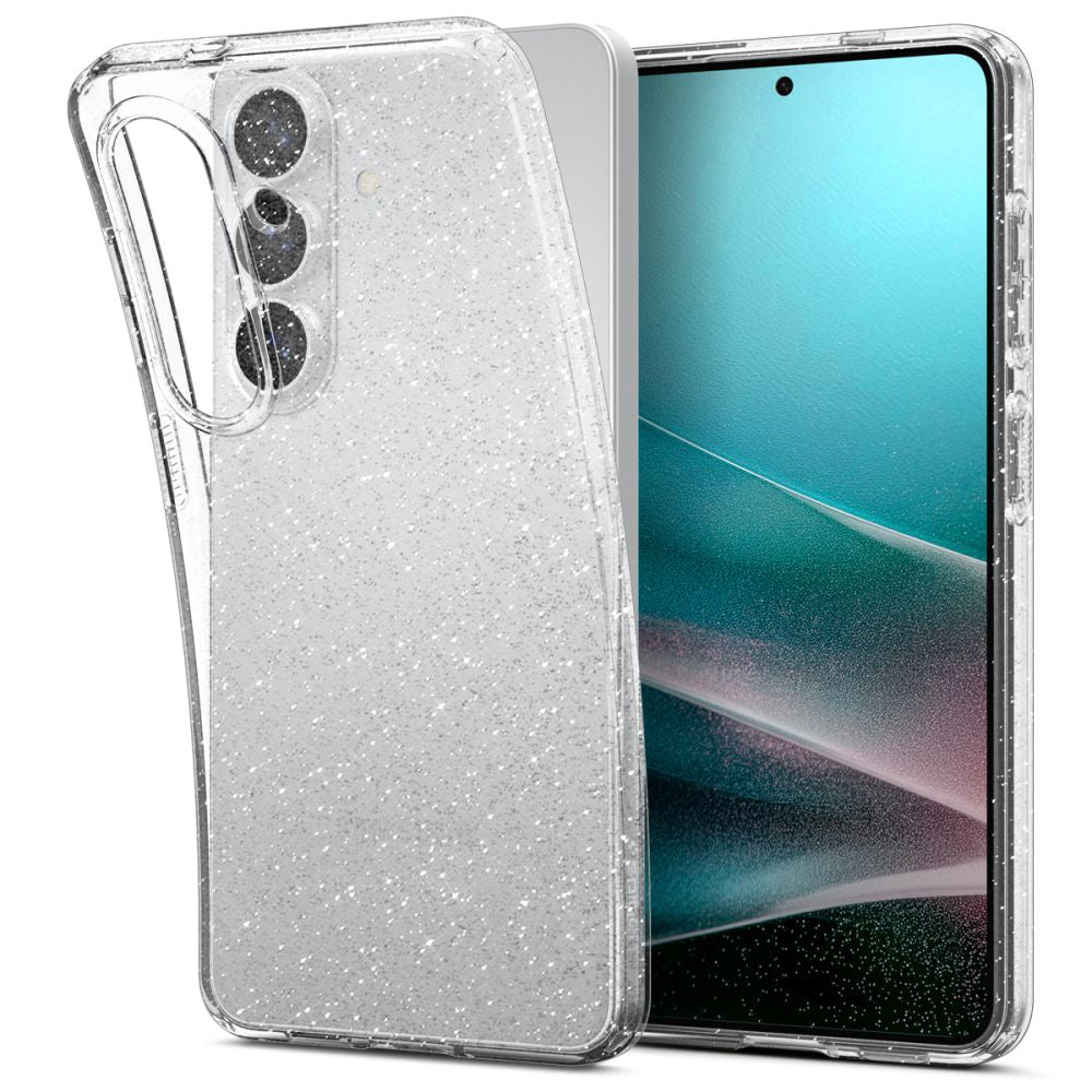 Skyddsfodral för Samsung Galaxy S26 Plus S947, Spigen, Liquid Crystal Glitter, Transparent ACS10703