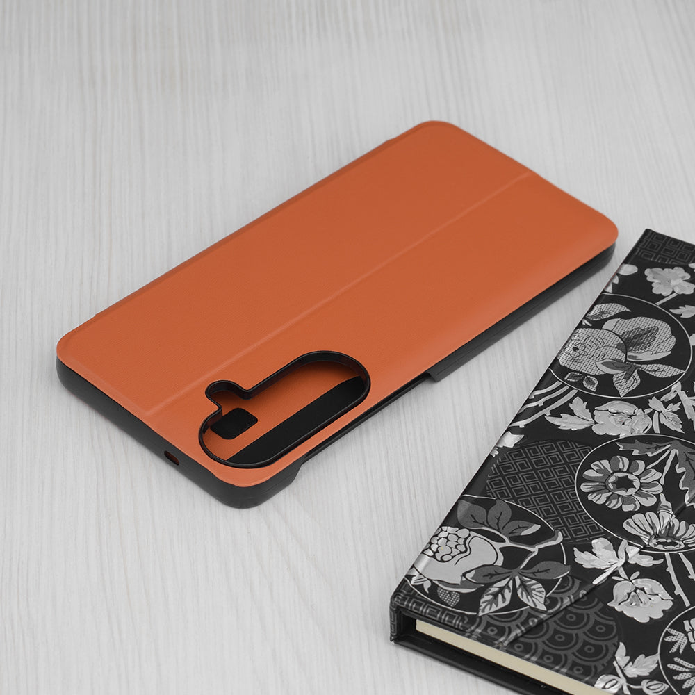 Fodral för Samsung Galaxy S26 Plus S947, Techsuit, eFold, Orange