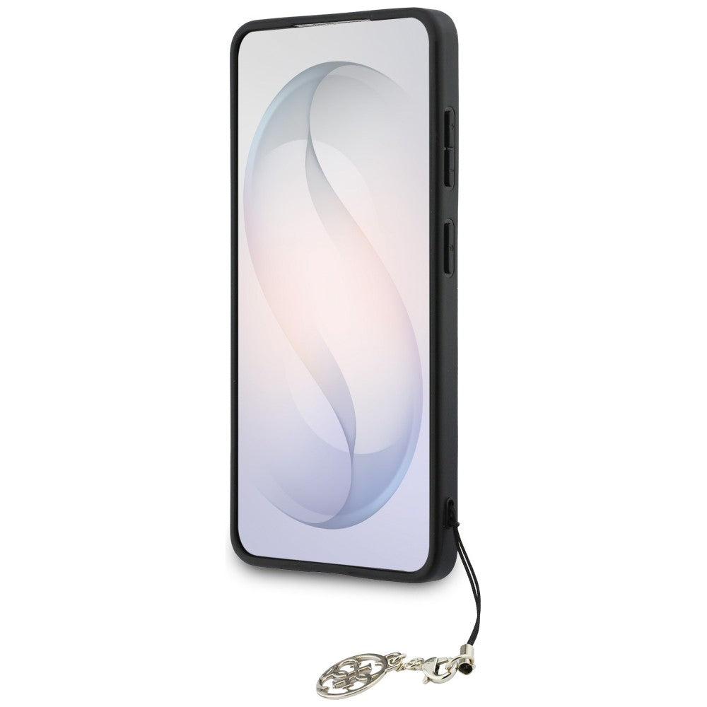 Fodral för Samsung Galaxy S26 S942, Guess, 4G Classic Logo Charm, Brun