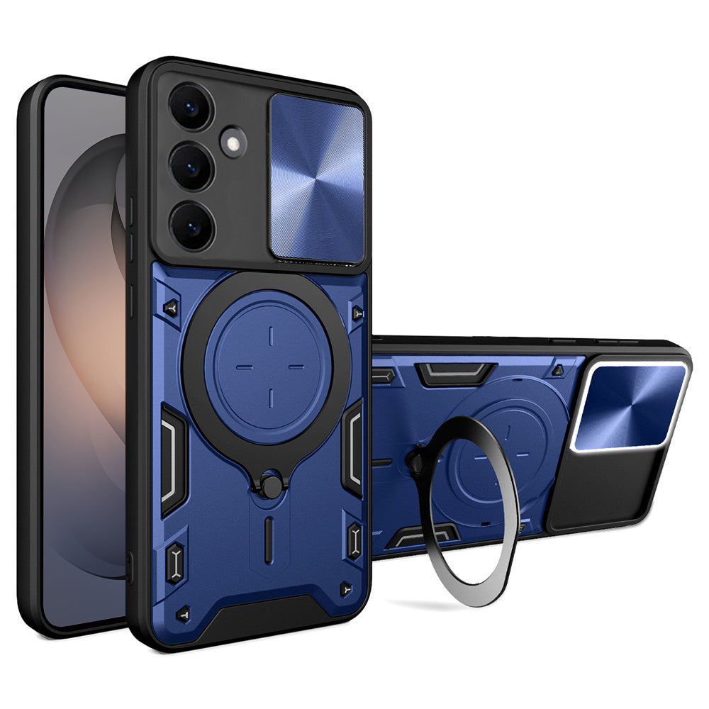 Fodral för Samsung Galaxy S26 S942, Techsuit, CamGuard Pro, Blå