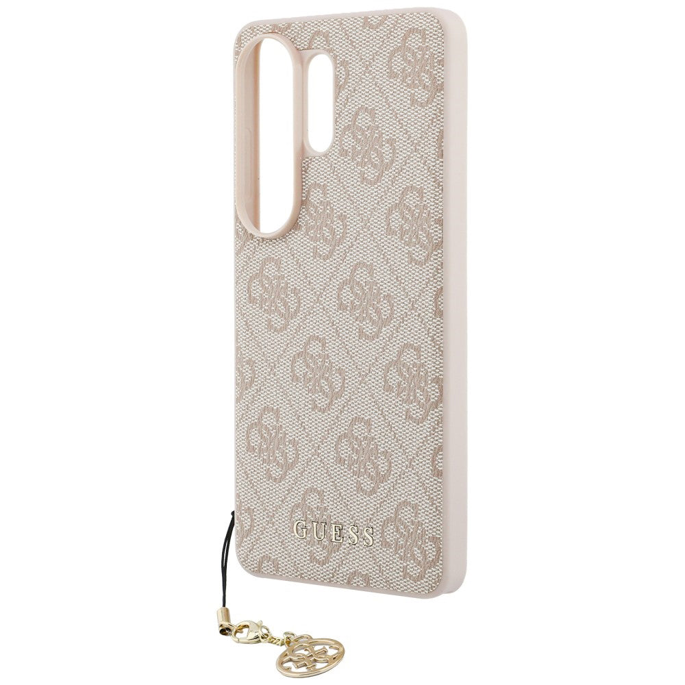 Case for Samsung Galaxy S26 Ultra S948, Guess, 4G Classic Logo Charm, Pink