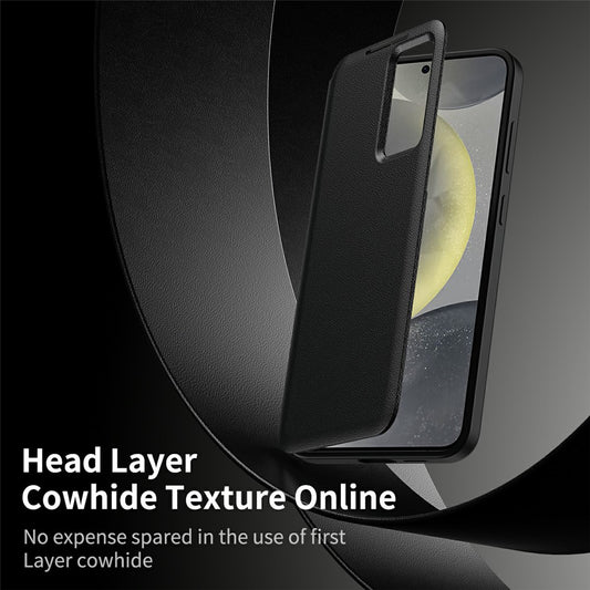 Fodral för Samsung Galaxy S26 Ultra, Techsuit, SmartView, Svart