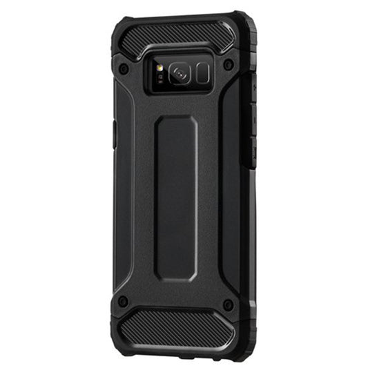 Fodral för Samsung Galaxy S8 G950, Techsuit, Hybrid Armor, Svart
