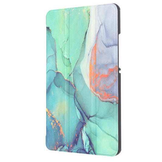 Fodral för Samsung Galaxy Tab A11+ / Tab A9+, Techsuit, FoldPro Green Time, Flerfärgad