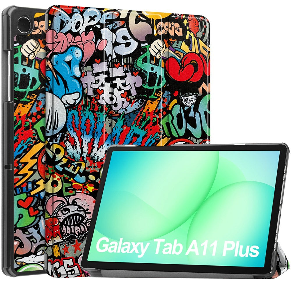 Case for Samsung Galaxy Tab A11+ / Tab A9+, Techsuit, FoldPro Urban Vibe, Multicolor