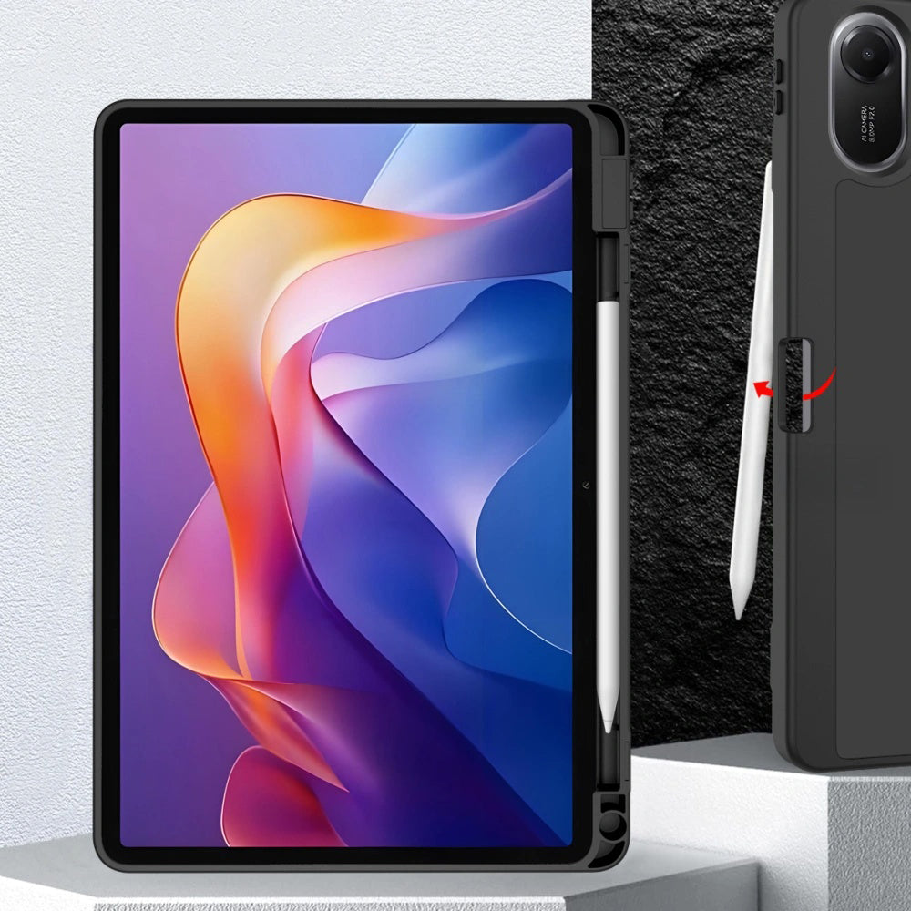 Fodral för Samsung Galaxy Tab A11 / Tab A9, Techsuit, Flex Trifold, Blå