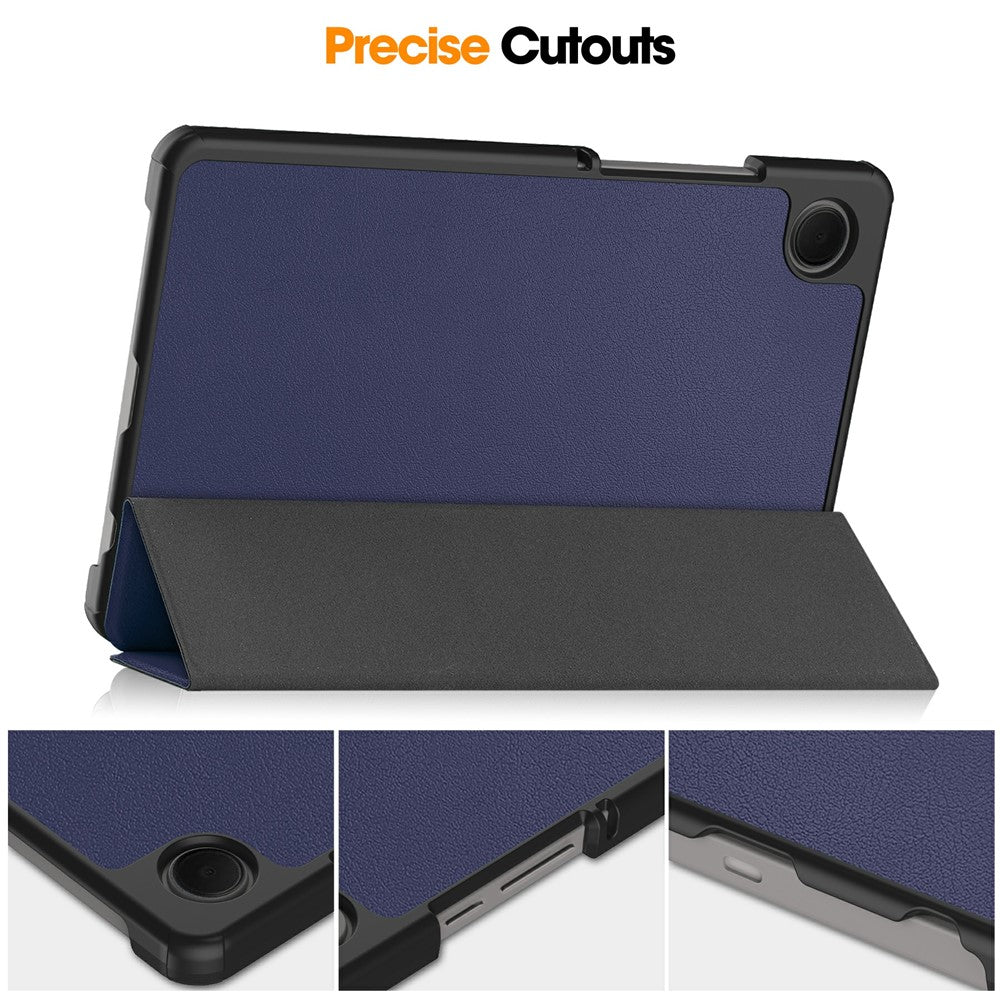 Fodral för Samsung Galaxy Tab A11 / Tab A9, Techsuit, FoldPro Ny Modell, Blå