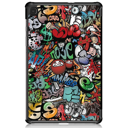 Fodral för Samsung Galaxy Tab S6 Lite (2024) / Tab S6 Lite (2022) / Tab S6 Lite (2020), Techsuit, FoldPro, Flerfärgad