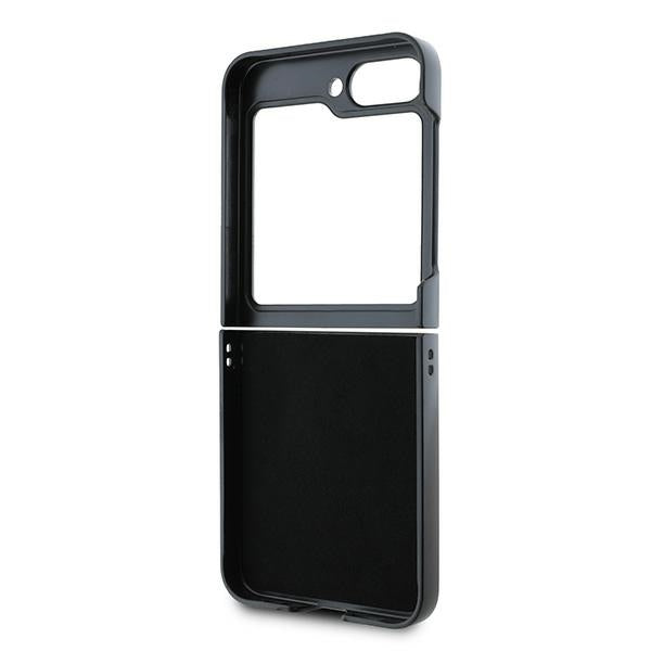 Fodral för Samsung Galaxy Z Flip7 FE F761 / Z Flip6 F741, DKNY, Rutigt Mönster Tryckta Ränder, Rosa