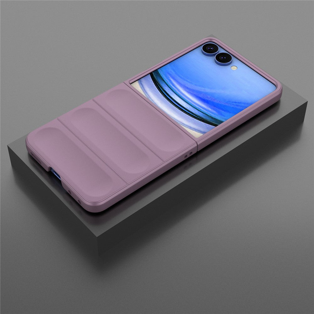 Fodral för Samsung Galaxy Z Flip8 F776, Techsuit, Magic Shield, Lila